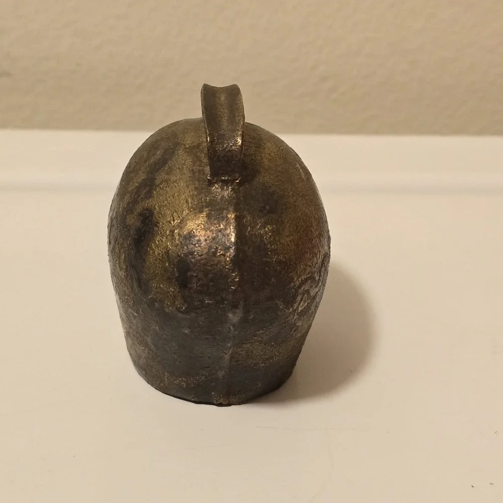 Antique Russian Bell‎ Sound Cow Animals Brass Shepherd 1900s 2.75